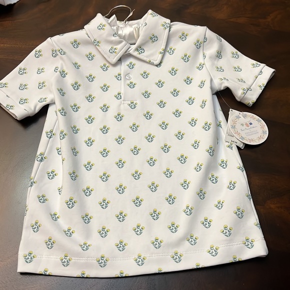 Edgehill Collection x sun house polo short sleeve shirt. - Picture 5 of 8